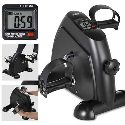 Mini Fitnessbike Pedaltrainer Heimtrainer LCD Armtrainer Und Beintrainer AGM
